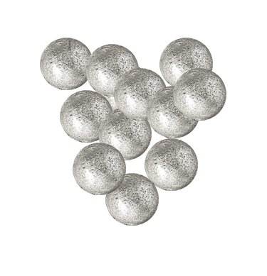 картинка Драже Блеск №727(серебро) 6-8 мм, 1,5кг от магазинаАрт-Я