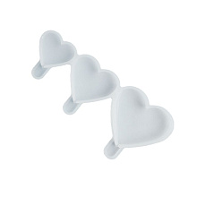 картинка Силиконовая форма для леденцов «Сердечки 3 в 1» от магазинаАрт-Я