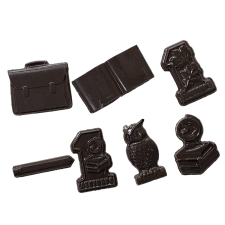 картинка Форма для шоколада ШКОЛЬНЫЙ НАБОР 2 от магазинаАрт-Я