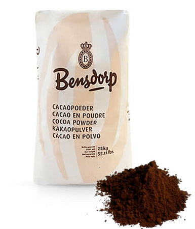 картинка Какао алкализованный Bensdorp 22-24% Barry Callebaut, 500гр от магазинаАрт-Я