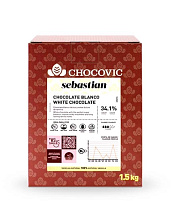 картинка Шоколад белый Chocovic SEBASTIAN 34,6% 100гр от магазинаАрт-Я