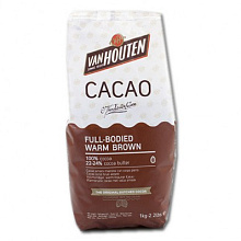картинка Какао порошок VanHouten, Full-Bodied Warm brown 22-24% – 1 кг от магазинаАрт-Я