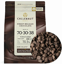 картинка Шоколад горький 70,5% Callebaut Select, 2,5кг(70-30-38-RT-U71) от магазинаАрт-Я