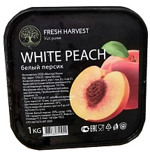 картинка Пюре замороженное Персик БЕЛЫЙ "Fresh Harvest" 1кг от магазинаАрт-Я