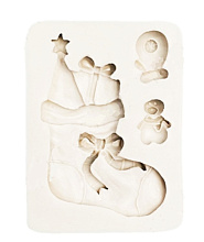 картинка Молд силиконовый "Рождественский носок" от магазинаАрт-Я