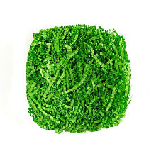картинка Наполнитель бумажный ярко зеленый (сочная зелень), 50 гр. от магазинаАрт-Я