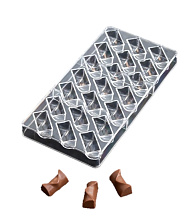 картинка Форма для шоколада 21 ячейка "Плетеный батончик" 27,5x17,5x2,5 см (3,5х1,5х1,5) от магазинаАрт-Я