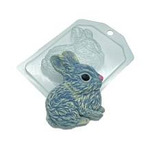 картинка Форма пластиковая: Кролик сидит боком от магазинаАрт-Я