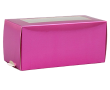 картинка Коробочка для макарун «Розовая», 12 х 5,5 х 5,5 см от магазинаАрт-Я
