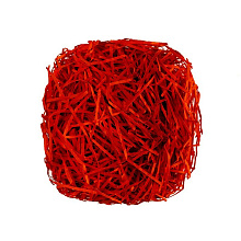 картинка Наполнитель бумажный кораллово красный(восточный мак), 50 гр. от магазинаАрт-Я