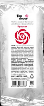 картинка Мастика деко-про сахарная ванильная красная 100гр от магазинаАрт-Я