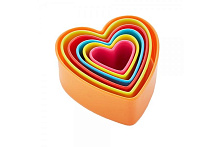 картинка Набор форм из 5 штук "Сердце" от магазинаАрт-Я