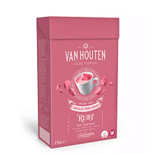 картинка Смесь для горячего шоколада Van Houten VH Ruby Chocolate Drink 0,75 кг от магазинаАрт-Я