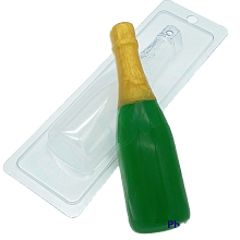 картинка Форма пластиковая: Бутылка шампанского №4 от магазинаАрт-Я