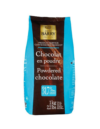 картинка Какао порошок Barry для горячего шоколада 31.7%, 500гр(фасовка) от магазинаАрт-Я
