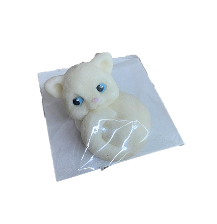 картинка Глазурь "Котёнок мини белый", 15гр от магазинаАрт-Я