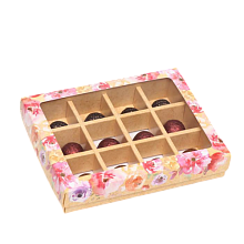 картинка Коробка для 12 конфет, "Все будет хорошо", 19*15*3,6 см от магазинаАрт-Я