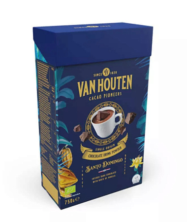 картинка Смесь для горячего шоколада Van HoutenSanto Domingo 0.75 кг от магазинаАрт-Я