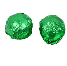 картинка Фольга для конфет "Зеленая", 100 шт от магазинаАрт-Я