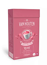 картинка Смесь для горячего шоколада Van Houten VH Ruby Chocolate Drink 100гр от магазинаАрт-Я