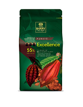 картинка Шоколад Cacao Barry Excellence темный 55%, 500гр  от магазинаАрт-Я