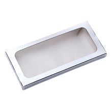 картинка Коробка для шоколада , серебро, 17*8*1,4 см от магазинаАрт-Я